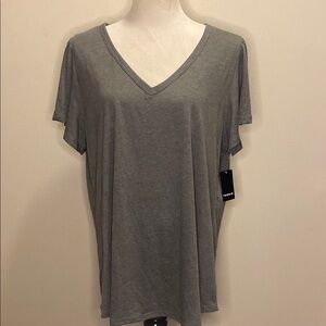 Torrid Gray Dolman Sleeve Relaxed Tee